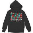 Groovy Christmas Most Likely To Read A Book On Christmas Unisex Hoodie Groovy Christmas Most Likely To Read A Book On Christmas Unisex Hoodie