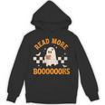 Groovy Halloween Teacher Spooky Read More Book Women Girl Unisex Hoodie