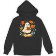 Halloween Cute Ghost Shirt Reading Books Ghost Unisex Hoodie