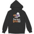 Halloween Teacher Women Cute Reading Ghost Read More Books Unisex Hoodie Halloween Teacher Women Cute Reading Ghost Read More Books Unisex Hoodie
