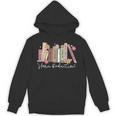 Harm Reduction Floral Book Overdose Awareness Nurse Unisex Hoodie
