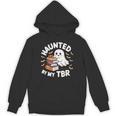 Haunted By My TBR Cute Ghost Book Reading Teacher Halloween Unisex Hoodie