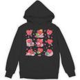 Hearts Reading Book Lovers All Booked For Valentine Unisex Hoodie Hearts Reading Book Lovers All Booked For Valentine Unisex Hoodie
