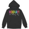 Hooray It's Library Day Teacher Reader Books Back To School Unisex Hoodie Hooray It's Library Day Teacher Reader Books Back To School Unisex Hoodie