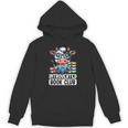 Introverted Book Club Reading Lover Cow Unisex Hoodie