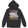 Its A Good Day To Read A Book Cute Pig & Elephant Adventure Unisex Hoodie Its A Good Day To Read A Book Cute Pig & Elephant Adventure Unisex Hoodie