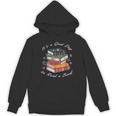 It's a Good Day To Read a Book Floral Stack Tee Unisex Hoodie
