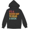 It's A Good Day To Read A Book Retro Vintage Teacher Unisex Hoodie It's A Good Day To Read A Book Retro Vintage Teacher Unisex Hoodie