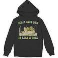 It's A Good Day To Read A Book Shirt Frog Reading Book Unisex Hoodie