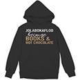 Jolabokaflod Because Books And Hot Chocolate Unisex Hoodie Jolabokaflod Because Books And Hot Chocolate Unisex Hoodie