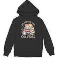 Just A Girl Who Loves Cats And Books Reading Librarian Unisex Hoodie Just A Girl Who Loves Cats And Books Reading Librarian Unisex Hoodie