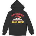 Just One More Book Club Bookish Hippie Unisex Hoodie Just One More Book Club Bookish Hippie Unisex Hoodie