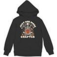 Just One More Chapter Skeleton Reading Book Lover Unisex Hoodie