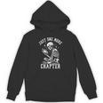 Just One More Chapter Skeleton Reading Book Unisex Hoodie Just One More Chapter Skeleton Reading Book Unisex Hoodie