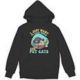 I Just Want To Read Books And Pet Cats Cat Book Lovers Unisex Hoodie I Just Want To Read Books And Pet Cats Cat Book Lovers Unisex Hoodie