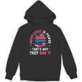 Knowledge Is Power Book Club Librarian Read Banned Books Unisex Hoodie