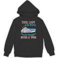 THIS LADY Will Never Own Enough BOOKS & YARN Unisex Hoodie THIS LADY Will Never Own Enough BOOKS & YARN Unisex Hoodie