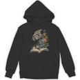 Leopard Book Flower Unisex Hoodie