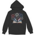 Librarian 4th July Book Lover Bookworm Patriotic Books Unisex Hoodie