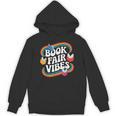 Library Book Fair Vibe Groovy Retro School Reading Nostalgic Unisex Hoodie
