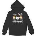 Most Likely To Read A Book On Christmas Snowman Family Unisex Hoodie
