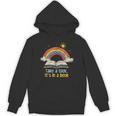 Take a Look It's In a Book Vintage Reading Teacher Rainbow Unisex Hoodie Take a Look It's In a Book Vintage Reading Teacher Rainbow Unisex Hoodie