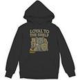 Loyal To The Shelf Knight Panther Book Lover Unisex Hoodie