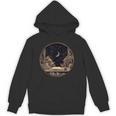 Moon Book Bookshelf Library Coffee Cup Star Stars Pattern Unisex Hoodie Moon Book Bookshelf Library Coffee Cup Star Stars Pattern Unisex Hoodie