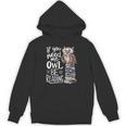 If You Need Me Owl Be Reading Cute Owl Book Lover Unisex Hoodie