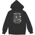 North Pole Book Club Christmas Elf Bookish Retro Graphic Unisex Hoodie North Pole Book Club Christmas Elf Bookish Retro Graphic Unisex Hoodie