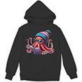 Octopus Reading Book Kraken Book Lover Unisex Hoodie Octopus Reading Book Kraken Book Lover Unisex Hoodie