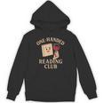 One-Handed Reading Club Smutty Book Lover Unisex Hoodie
