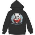 Panda With Book For Reading Enthusiasts Unisex Hoodie Panda With Book For Reading Enthusiasts Unisex Hoodie