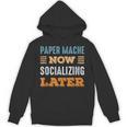 Paper Mache Now Minimal Socializing Introvert Vintage Unisex Hoodie Paper Mache Now Minimal Socializing Introvert Vintage Unisex Hoodie