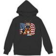 Patriotic German Shepherd Books Baseball USA Flag Vintage Unisex Hoodie Patriotic German Shepherd Books Baseball USA Flag Vintage Unisex Hoodie