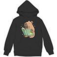 Pet Capybara Is Reading Library Capy Word Book Day Teacher Men Women Kids Unisex Hoodie Pet Capybara Is Reading Library Capy Word Book Day Teacher Men Women Kids Unisex Hoodie