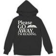Please Go Away Im Reading Book Lover Quote Unisex Hoodie