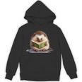 Porcupine Reading Book Hedgehog Book Lover Unisex Hoodie Porcupine Reading Book Hedgehog Book Lover Unisex Hoodie