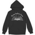 Prose Before Bros Book Lover Literary Reading Unisex Hoodie Prose Before Bros Book Lover Literary Reading Unisex Hoodie