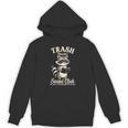 Raccoon Bookworm Readers Library Smut Reader Spicy Book Romance Rash Reader Social Club Unisex Hoodie