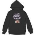 I Would Rather Be Reading Bookworm Book Lover Librarian Kids Unisex Hoodie I Would Rather Be Reading Bookworm Book Lover Librarian Kids Unisex Hoodie