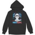 I Read Alotl Cute Axolotl Reading Book Lover Unisex Hoodie