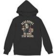 Read Books Be Kind Stay Weird Skeleton Grim Reaper Reading Unisex Hoodie Read Books Be Kind Stay Weird Skeleton Grim Reaper Reading Unisex Hoodie