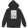 The Reader Tarot Card Bookworm Books Lover Dragon Librarians Unisex Hoodie