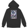 The Reader Tarot Card Reading Skeleton Skull Book Lover Unisex Hoodie