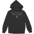 A Reader Without Their Book Is Tragedy Book Reading Dragon Unisex Hoodie