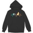 Reading Cat Heartbeat Book & Cat Lover Unisex Hoodie