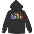 Reading DinosaurRex Dino Book Lover Unisex Hoodie