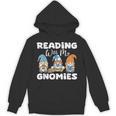 Reading With My Gnomies Gnomes Books Lover Bookworm Unisex Hoodie Reading With My Gnomies Gnomes Books Lover Bookworm Unisex Hoodie