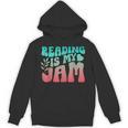 Reading Is My Jam Book Lover Bookworm Teacher Library Reader Unisex Hoodie Reading Is My Jam Book Lover Bookworm Teacher Library Reader Unisex Hoodie